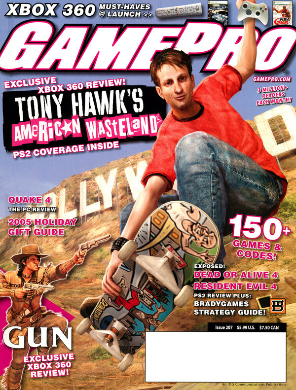 GamePro Issue 207 (December 2005) cover